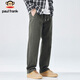 Paul Frank Casual Pants Men's Autumn Loose Straight Pants Men's Trendy Overalls Men's Long Pants Military Green M