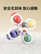 Tile Children's Suction Cup Rotary Baby Dining Table and Chair Rotary Rotary Baby Can Bite 0-1 Years Old Educational Toys Cosmic Suction Cup Rotary (Three-piece Set)