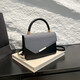 Nischendesign 2025 Neues vielseitiges und modisches kleines Taschen vielseitige Umhängetasche Crossbody Fairy Bag Handheld Small Square Bag Schwarz