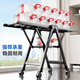 Stable clothes drying rack floor-standing folding clothes hanger wing-shaped clothes drying rack clothes rod quilt folding clothes drying rack L6224H