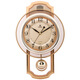 Power Power Creative Mur Corloge moderne et simple décorative Horloge européenne Mur Home Home atmosphérique Quartz Clock 16 pouces Golden Flat Swing 6173