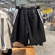 阿迪达斯 （adidas）男2025经典三条纹针织弯刀扭扭五分运动短裤 KC3897 3899 KC3899 矾土棕 S