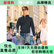 
MRBU new sweater for men solid color knitted long sleeve hooded fashion spring and autumn KT15781 Galaxy Gray XL 180
