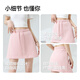 MJ STYLE Casual Drawstring Hip Short Skirt 2025 Autumn High Waisted A-line Slimming Hot Girl Style Short Skirt for Small People