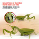 Mantis Fernbedienungssimulation Reptile Streichinsekten-Primar- und Sekundarschüler Spielzeug 3-7-8-12-jähriges Jungen und Mädchen klassische Version-Fernbedienungskontrolle Centipede Gelb und Schwarzes Modell 9901+ Snail upgradierte Version mit 22 Elektronik