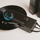 Железный треугольник AT-SB727 Bluetooth Wireless Portable Turntable Player Виниловый игрок ретро-проигрыватель Gramophone Black [Holiday Gift]