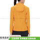 KOLON SPORT户外运动轻量防风高领连帽弹力户外工装夹克外套女款休闲百搭舒适 淡鹅黄CR XS