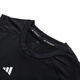 Adidas men's top 2025 summer new tight sportswear comfortable breathable quick-drying sleeveless T-shirt fitness vest black 694 / recommended to take two sizes XS