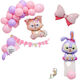 OTHER/Other children's birthday balloon set birthday decoration decoration balloon baby's first year party scene props boys and girls birthday XT9901[A2-2-4]