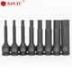 
OEMG Taiwan NANYU3/8 Pneumatic Extended Hexagonal Sleeve Head 78 Long Rotary Head Wrench H4-17 Electric Slide Bottom Head Extended 3/8*78*H4 NY-QY3878H1