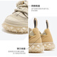 Oetzi Iceman Oz Iceberg Jelly Canvas Schuhe Frühling und Sommer Low Top Damenschuhe Atmungsabstimmung Mesh Schuhe Herren hässliche süße Schuhe offizielle Sandfarbe/Kamel T24121519 [heißer Verkaufsfarbe] 40