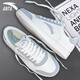 Yingtang men's shoes lightweight and versatile white shoes for men 2025 new autumn low top casual white shoes (trendy and versatile classic) white and black 159 39