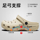 
Anshangfen thick-soled hole shoes for men in summer wear beach sandals, anti-slip and anti-odor eva bag head slippers for operating room special sand color [super] 42 -43 positive size (inner length 265mm)