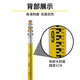 Honggong ruler telescopic tower ruler measuring ruler scale height ruler rod aluminum alloy height level 5m household