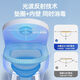 Jingyan Toilet Sterilization Instrument UV Disinfection Lamp Household Toilet Sterilizer Toilet Guard Toilet Bathroom Sterilizer Automatic Induction Cleaning and Odor Removing Artifact Deodorizer Supreme Model 99.99% Super Ultraviolet Sterilization + Deodorization and Mite Removal 8 Medical Grade UV Lamp Beads | Automatic Sensor System | Super Long Battery Life