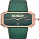 
Suitable for Armani watch women's lizard leather strap AR11149 11150 1726 small square green 14mm military green 14mm