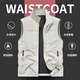 Jeep Spirit Jeep Outdoor Casual Quick Dry Dry Vest Мужской жилет летний дышащий простая стойка для воротнички Куртка Black 4xl