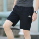 阿迪达斯（adidas）男裤运动裤 2025夏季新款裤子户外跑步透气短裤梭织快干五分裤子 IC9756/针织 S 推荐120-135斤