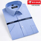 Store oficial de Yager Store Oficial Summer Hombres de manga corta Negocio Formal Formal Work Casual Lo suelto Forraje de color sólido Fining DX6624 42 (Peso recomendado 160-17F