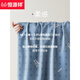 Hengyuanxiang Pajamas Algodón puro de algodón de hombres y mangas largas de otoño de algodón completo para ropa casera casual traje para hombres 16853 170 (l)