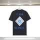 Lee Kids Casablanca Hombres y mujeres Camiseta de cuello redondo de la marca de moda de la mano corta de manga corta.