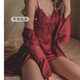 Victoria's sexy pajamas for women in winter silk 2025 new summer red wedding with chest pad suspender nightgown suit spring and autumn 9221 orange powder M _Suggested 80-100Jin [Jin equals 0.5 kg]