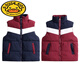 G.DUCKKIDS Children's Vest Boys and Girls Winter Kindergarten School Uniforms Customized Vests Warm Vests Baby Jackets Fashionable Waistcoats E27-Red 150 Recommended Height 140-150cm Age 9-10 Years Old