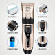 Miling pet shaver, dog clipper, dog hair shaver, cat hair shaver, dog hair pusher, hair shaver, maintenance oil + cleaning brush, plus 4 size positioning combs, 5W power