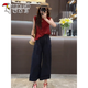 Spechts Sommeranzug High-End-Anzug kleiner Hohlspitzen-Spitzen-Top-Hose zweiteiliger Top S (80-100)
