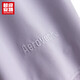 超级安踏冲锋衣女士秋季户外露营徒步防水透湿拼色连帽运动外套162536605U 紫烟色/浅薰紫-1 S /女160