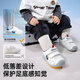 Kenopo Baby Step Shoes 2025 Spring and Autumn Soft Sole Baby Floor Shoes Men and Women Children's Toddlers GB2491 White