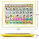 Grenzüberschreitende Kinder große englische Tablet-Lernmaschine Kinder denken iPad frühe Bildungsmaschine Spielzeug Geschenk Pink Pink
