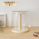 MESHD labubu pendant display box rotating transparent labubu plush doll doll hand-made blind box storage display stand