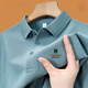 CZCM Light Luxury High-End-Marke Kurzärärmelte Polo-Hemd für Herren-T-Shirt Lose Casual Callar Business Top Sommer New Style Y1polo-Shirt-Grey 3xl 165-180Jin [Jin gleich 0,5 kg]