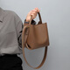 Calviakrim2025 Vier-Jahreszeiten New Crossbody Body Eimer Tasche Ein Schulterleder großer Kapazität Handtasche Tasche Pendeln leichtes Gepäck Frauen Weiß