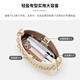 蔻一（Cnoles）包包女包2025轻奢斜挎包奢品高级感单肩包七夕情人节礼物送女朋友 白色-新款节日礼物送女生