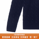 Polo Ralph LaurenRalph lauren纯色小马刺绣立领半拉链长袖毛衣 男款送女友男友 海军蓝色 XS