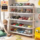 
Other toy car storage rack for children's parking lot rack for baby alloy car model place display rack for display two-layer narrow model length 60 width 12186cm total height
