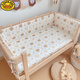 G.Duckkids Crib Fleed окружает анти -коллизию хлопок чистый хлопок мужского и женского пола детей с шпсинированной тканью мягкая упаковка мягкая кровать сгущенное забор - beibeihu 30*110 на кусок