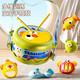 
Percussion instrument baby rattle drum beater drum beat baby kindergarten early education rattle drum waist drum rattle toy boy baby style - puzzle [double-sided drum] can be stored June 1st Children's Day early education rattle gift box
