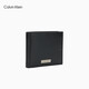 Calvin KleinJeans25 new autumn style men's business portable ck cow leather ID card bag wallet gift 4D1066G