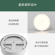 OPPLE High Color Rendering Aluminum LED Downlight Ra80 Ceiling Light Living Room Ceiling Light Downlight Platinum Diamond IV Surface Mounted No-Punch Downlight White-14W-Warm White Light