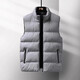 [Löschen Sie das Lagerhaus] Herren-Gelegenheits- und vielseitige Weste für Männer, verdickte Herbst- und Winterkaltweste und Baumwollweste, schwarz 2xl, empfohlen 135-150jin [Jin ist 0,5 kg]