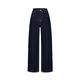 Jiuzi Annako retro casual denim style loose dark blue denim scimitar pants women's spring new style 2025 Zhangqing-second batch KWFQ12172 M