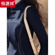 Hengyuanxiang Spring and Autumn New New Chinese Style National Style Unique and Chic Denim Stand Collar Disc Button Waist Slim Shirt Women's Top Blue XL 115-125Jin Jin is equal to 0.5 kg