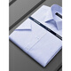 Yager Flaggschiff Offizielles Geschäft mit kurzärärmigem Hemd 2025 Herren Sommer New Business Casual Professional Professional Formal Kee ohne Bügeln und Anti-Falten-Weiß [weißer und blaues Dreieckstar] DX6636 38 100-120