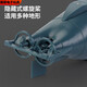 Pupan Xianniu Pequeño control remoto Submarino Nuclear Submarino Carga de la bote de juguete de juguete Mini Batería de pescado impermeable Batería Azul Nuclear Azul 40Hz Estándar)