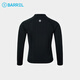 BARREL Korea 2025 new children's zipper surfing suit sun protection swimsuit jellyfish suit wetsuit for boys and girls black 130