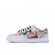 耐克（NIKE）球鞋定制  Dunk 百家争鸣 民族风 米红 男女款板鞋 DD1503-103(Team099-百家争鸣)女 35.5