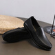 
Western Camel (VANCAMEL) Men's Soft Surface Camel toe layer cowhide genuine leather men's shoes Soft Sole lazy people pedal driving shoes Doudou shoes Atmospheric black 882-1 38